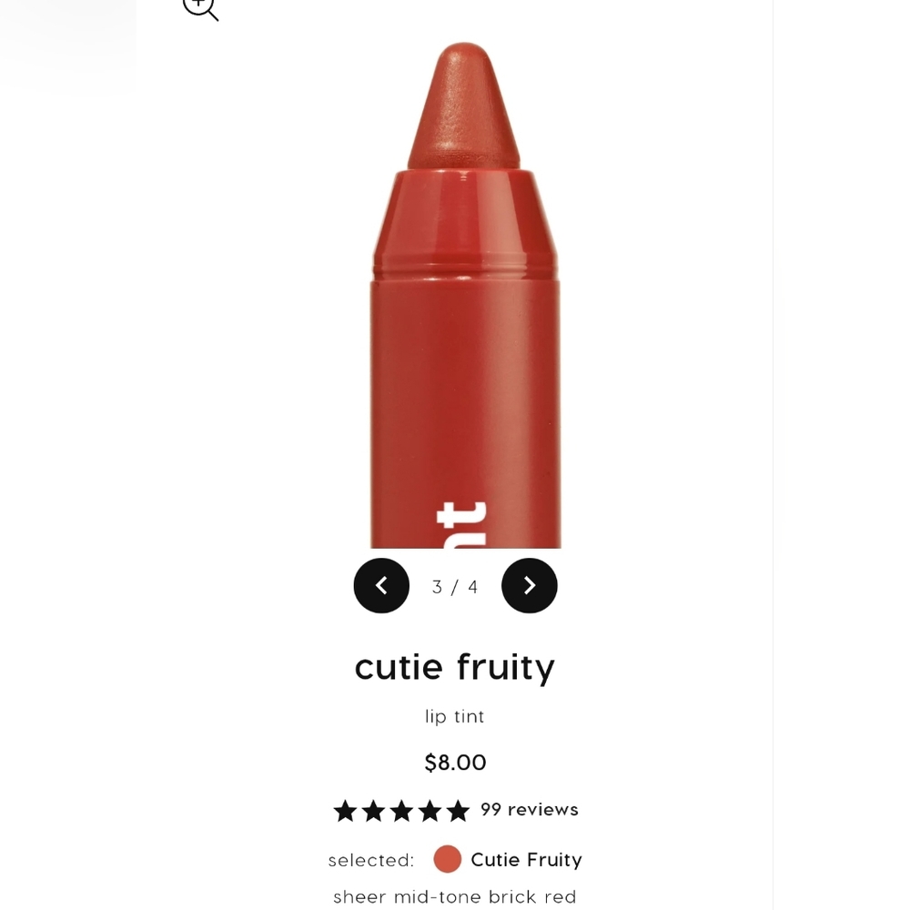 🚨 5/$20 Colourpop lip crayon Cutie Fruity - Picture 6 of 6
